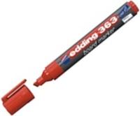 Edding 4-363002, Edding 4-363002 363 Boardmarker - nachf&uuml;llbar, 1 - 5 mm, rot