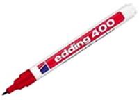 Edding 400 02, edding 400 Permanentmarker rot 1,0 mm, 1 St.