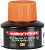 Edding Nachfülltusche HTK 25, orange, für Textmarker, mit Kapillarsystem,...