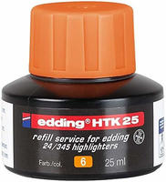 Edding 4-HTK25006, edding Nachf&uuml;lltinte e-HTK25 orange