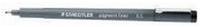 STAEDTLER 308 04-9, Staedtler Feinschreiber pigment liner - 0,4 mm, schwarz