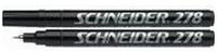Schneider Lackmarker Maxx 278 schwarz, Strichst&auml;rke ca. 0,8mm