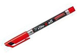 STABILO Write-4-all "M" Permanentmarker (rot)