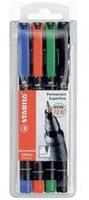 STABILO&reg; OH-Stift OHPen universal, S, nachf&uuml;llbar, permanent, Rundspitze, 0,4...