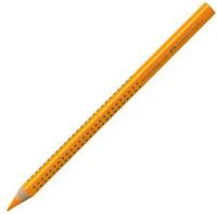 FABER-CASTELL Jumbo Grip neon Buntstift orange, 1 St.