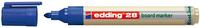 Edding 4-28003, edding 28 Whiteboard-Marker blau 1,5 - 3,0 mm, 1 St.