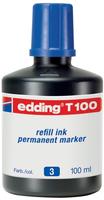 Edding 4-T100003, edding Nachf&uuml;lltusche T100 blau