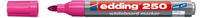 Edding 4-250009, Edding Boardmarker 250, 4-250009, pink, 1,5-3mm Rundspitze
