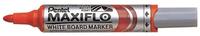 Pentel Whiteboardmarker Maxiflo M, orange, Rundspitze, Strichbreite 2,5mm, abwischbar