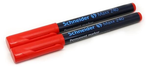 Schneider Permanent-Marker 240 rot