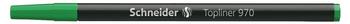 Schneider Pen Schneider Topliner 970 Fineliner-Mine grün