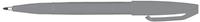 Pentel S520-N, Pentel Faserschreiber Sign Pen S520, silbergrau