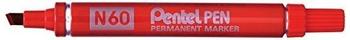 Pentel Permanent-Marker N60 rot