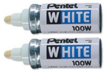 Pentel Weißer Permanent-Marker X100W