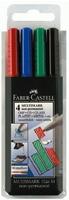 Faber-Castell 152604-4, Faber-Castell Folienschreiber 152604 VE4