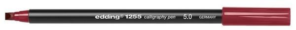 edding 1255 Callygraphy Pen 5 mm rot