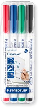 Staedtler Lumocolor 301 whiteboard pen Box mit 4 Farben (301 WP4)