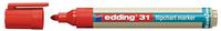 Edding 31-002, Edding Flipchartmarker 31 Ecoline, 31-002, Stift, rot, 1,5-3mm