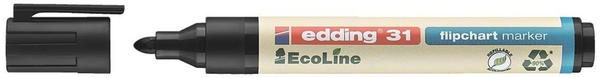 edding EcoLine 31 Flipchartmarker schwarz