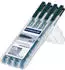schwarz (4-Stk.): Staedtler Lumocolor 318 permanent F
