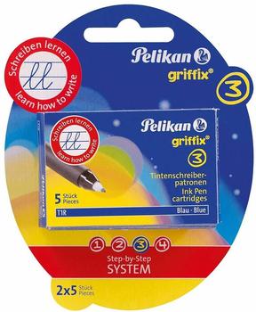 Pelikan Griffix Tintenschreiber Patronen 2 x 5er Blister (960575)