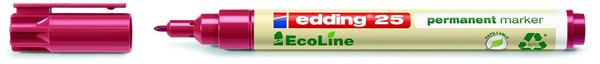 edding EcoLine 25 Permanentmarker rot