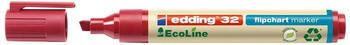 edding EcoLine 32 flipchart marker rot