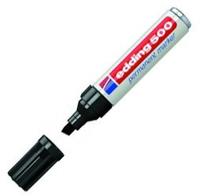 Edding Permanentmarker 500, Strichbreite 2 - 7 mm, schwarz