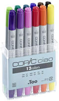 Too 22075312-12, Too Copic 22075312 Ciao VE12 Set, Grundpreis: &euro; 3,67 / Stift