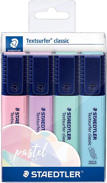 Staedtler Textsurfer Classic pastel - 4er Etui