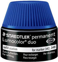 Staedtler 488 48-3, STAEDTLER Tankstelle Lumocolor duo blau