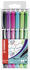 STABILO Fineliner SENSOR 6er Etui Colortangle, fein und medium (1876-01)