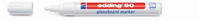Edding Boardmarker glassboard 90, Rundspitze, 2 - 3 mm, Schreibf.: wei&szlig;