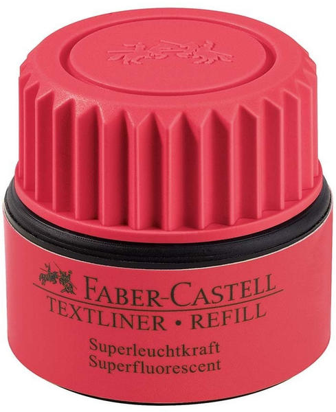 Faber-Castell Nachfüllflasche für Textliner rot (154921)