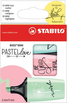 STABILO BOSS Mini Pastellove 3er Etui (07/03-57)