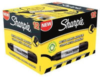 Sharpie S0949850, Sharpie Permanentmarker Keilspitze, Strichst&auml;rke: 8-14mm, schwarz