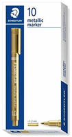 STAEDTLER Marker metallic gold