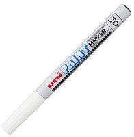 Faber Castell Lackmarker UNI PAINT PX-203 0,8 mm wei&szlig;