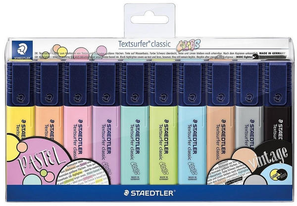 Staedtler Textsurfer Classic pastel - 10er Etui