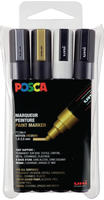 Posca 182544, Posca Marker UNI PC-5M 4er Set SWGS