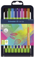 Schneider 191098, Schneider Line-Up Fineliner farbsortiert 0,4 mm, 8 St.