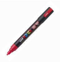 Uni Marker PC-5M-Neon-Rot, Uni Marker Uni Posca PC-5M Marker Rot