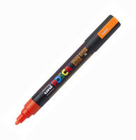 Uni Marker PC-5M-Neon-Orange, Uni Marker Uni Posca PC-5M Marker Orange