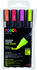4 pcs neon colours: uni Posca PC-5M