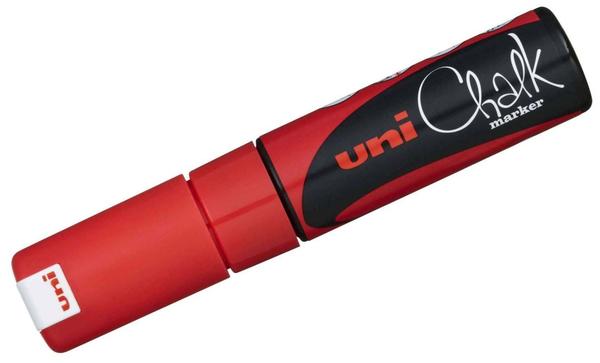 uni Chalk PWE-8K red
