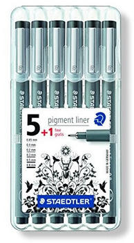 Staedtler pigment liner 308 6er-Set (308 SB6P1)