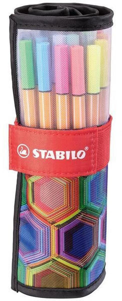 STABILO point 88 25er Rollerset ARTY Edition mit 25 Farben (8825-071-20)