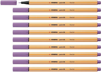 STABILO point 88 10er Pack grau violett (88/62)