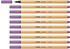STABILO point 88 10er Pack grau violett (88/62)