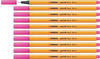 STABILO point 88 10er Pack Neonfarbe, leuchtfarbenrosa (88/056)